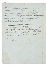 Carta a Josephine de Beauharnais