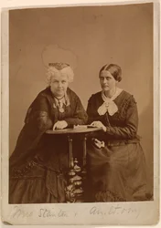 Elizabeth Cady Stanton y Susan B. Anthony