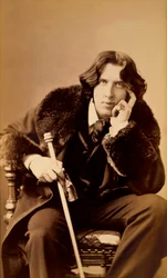 Oscar Wilde, escritor, ingenio y dramaturgo irlandés, 1882