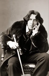 Retrato de Oscar Wilde por Napoleon Sarony (1821 - 1896), circa 1882