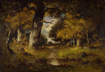 Escena del bosque, 1876
