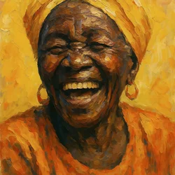 La alegre risa africana
