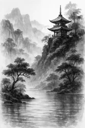 Pagoda de la Montaña Brumosa