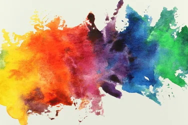 Un chapuzón de colores vivos