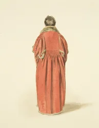 Traje de Concejal de Bristol desde atrás