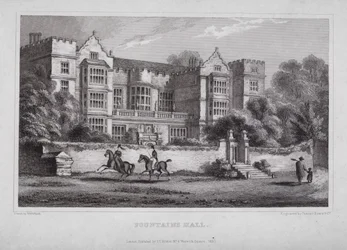 Fountains Hall (grabado)