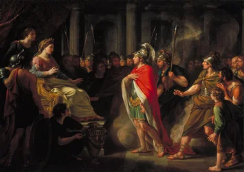 El encuentro de Dido y Eneas