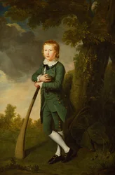 Retrato de Herbert Newton Jarrett (óleo sobre lienzo)