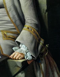 James Grant de Grant, John Mytton, el Honorable Thomas Robinson y Thomas Wynne (detalle)
