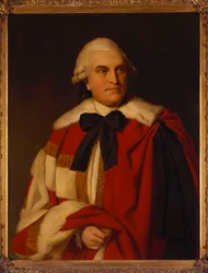Retrato de George William, 6º Conde de Coventry, con túnica de par