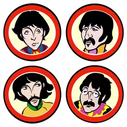 The Beatles, 2004 (tinta, revisión digital 2023)