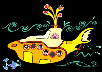Yellow Submarine, 2004 (tinta, revisión digital 2023)