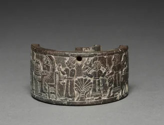 Banquete Pyxis, 800-750 a.C.