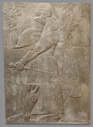 Panel de Relieve, Neo-Asirio, c.883-859 a.C.