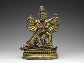 Shastradhara (Portador de Armas) Hevajra, c. 1531
