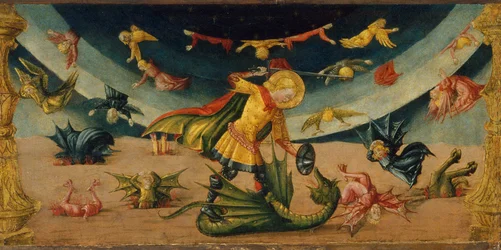San Miguel y el dragón