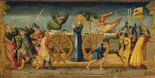 El martirio de Santa Catalina