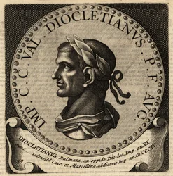 Retrato del Emperador Romano Diocleciano