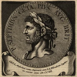 Retrato del emperador romano Geta