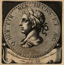 Retrato del Emperador Romano Herenio Etrusco