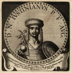 Retrato del Emperador Romano Justiniano I