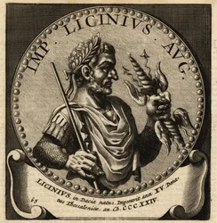 Retrato del Emperador Romano Licinio