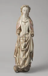 Santa Catalina de Alejandría por Meester van Koudewater, c. 1470