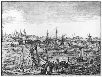 Vista de Róterdam