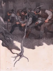 Diseño de la contraportada, 1916