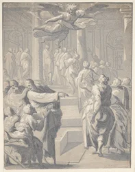 Cristo sanando al paralítico, 1540-50
