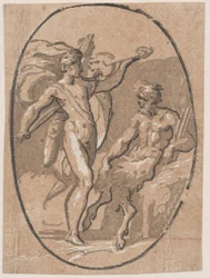 El concurso entre Apolo y Marsias, ca. 1540-1550