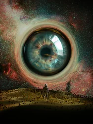 Un astronauta se encuentra con el «Ojo Cósmico»