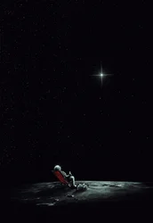 Astronauta observador de estrellas