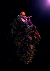 La serenata cósmica del astronauta
