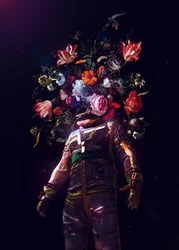 Astronauta del Jardín Cósmico