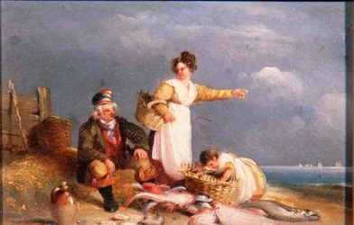 Pescadores con la Captura