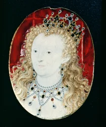 Miniatura de la Reina Isabel I