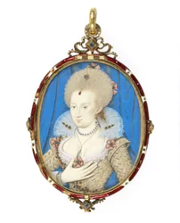 No.3855 Ana de Dinamarca (1574-1619) esposa del Rey Jacobo I de Inglaterra, c.1610