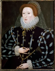 Retrato de la Reina Isabel I de Inglaterra