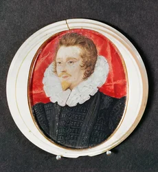Retrato de un caballero con barba y gorguera, c.1590