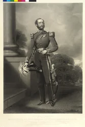 Duque de Cambridge Georg (mezzotinta)