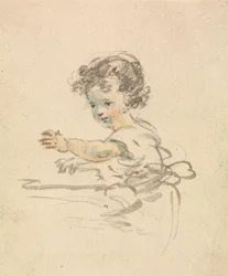 Niño sentado