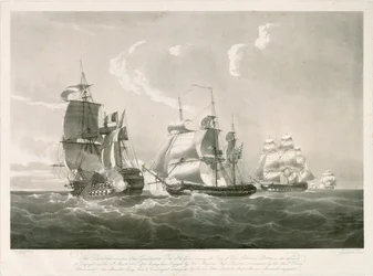 Enfrentamiento entre el "Guillaume Tel" y el HMS "Penelope", 30 de marzo de 1800