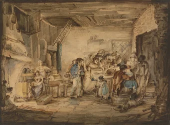 Interior de una posada