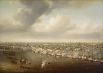 La batalla de Copenhague, 2 de abril de 1801