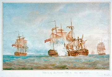 Captura del "Guillaume Tell", 31 de marzo de 1800