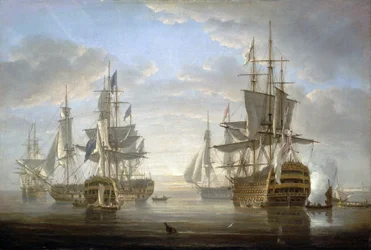 Flota de buques de guerra de la que Horatio Nelson (1758-1805) fue capitán durante las guerras revolucionarias y napoleónicas (1793-1805).