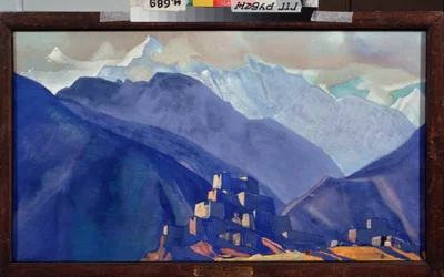 Un monasterio en el Himalaya, Nicholas Roerich