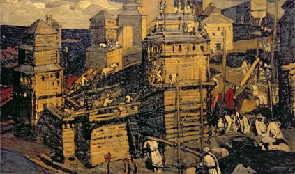 Construyendo la ciudad, 1902