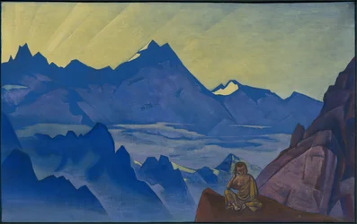 Milarepa, el que escuchó, serie "Banderas del Este", 1925